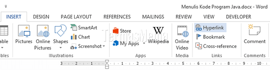 Membuat hyperlink di Word yang mengarah ke dokumen lain