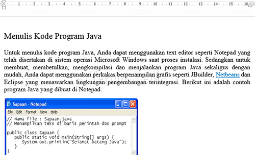 Membuat hyperlink di Word yang mengarah ke laman Website
