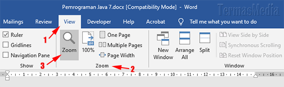 Cara melihat beberapa halaman dokumen sekaligus di Microsoft Word