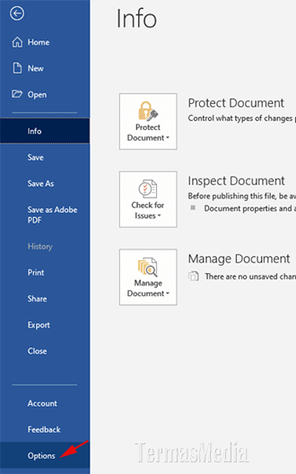 Cara mengedit teks di Print Preview Microsoft Word