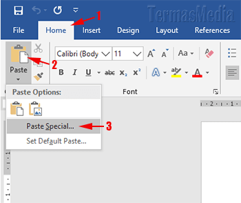 Cara mengubah atau mengkonversi dokumen Microsoft Word ke JPG