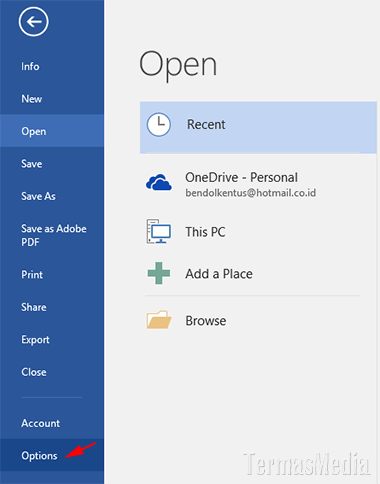 Cara mengubah frekuensi simpan otomatis di Microsoft Office