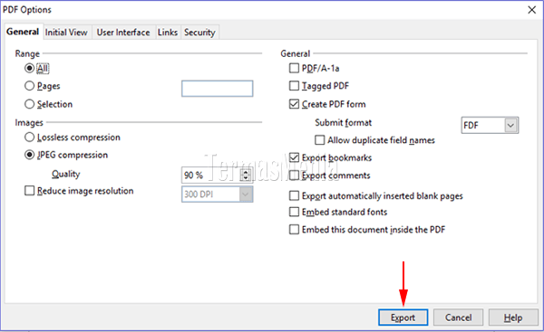 Membuat file PDF menggunakan OpenOffice.org Writer