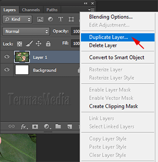 Cara menduplikasi layer di Adobe Photoshop