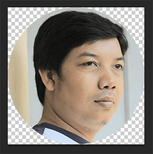 Memotong (crop) gambar menjadi bentuk lingkaran dengan Photoshop