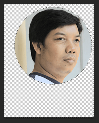 Memotong (crop) gambar menjadi bentuk lingkaran dengan Photoshop