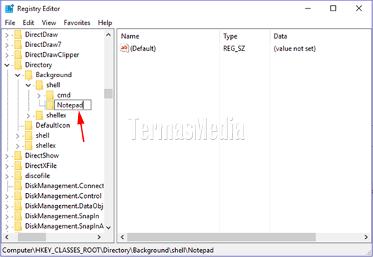 Menambahkan aplikasi ke menu pintas klik kanan desktop Windows