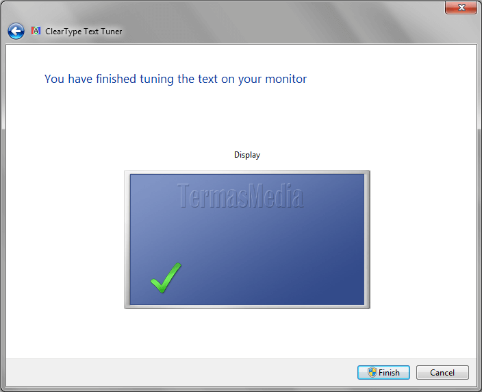Membuat teks mudah dibaca dengan fitur ClearType