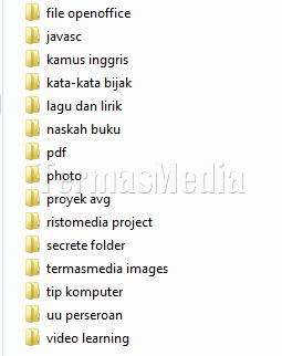 Menyembunyikan file atau folder di Windows