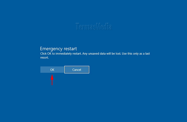 Kegunaan dan cara melakukan emergency restart di Windows 10