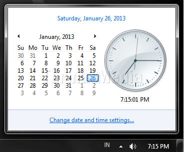 Menampilkan beberapa zona waktu berbeda di system tray Windows
