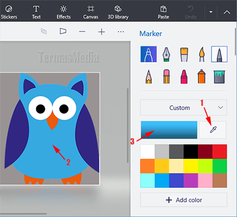 Cara mendapatkan kode warna pada gambar di Microsoft Windows 10
