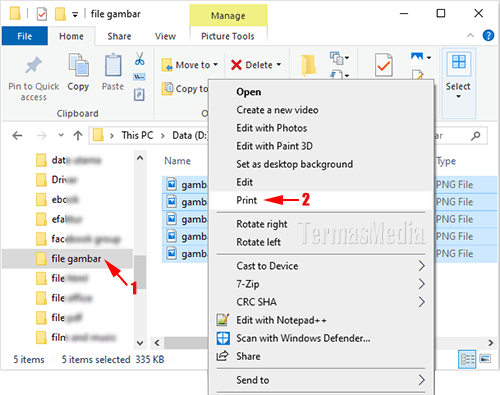 Menggabungkan banyak file gambar menjadi sebuah file PDF