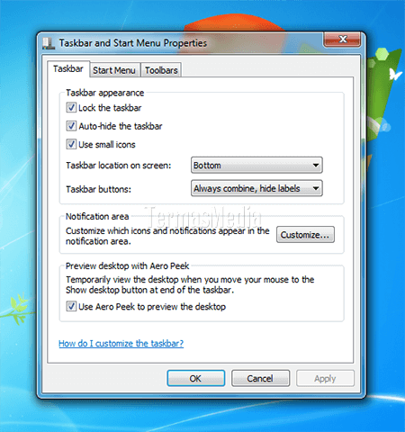 Menonaktifkan efek transparansi di Windows