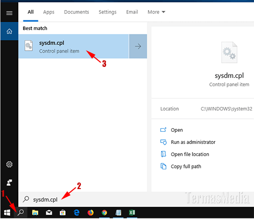 Cara merubah atau mengganti nama komputer (computer name) di Microsoft Windows