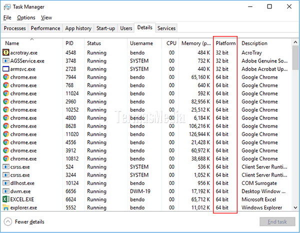 Cara mengetahui program di Windows adalah 32-bit atau 64-bit