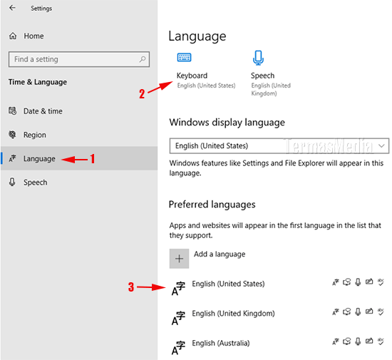 Cara reset keyboard ke pengaturan (settings) default