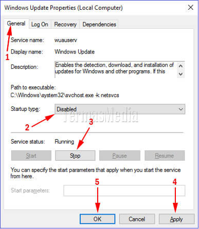 Menghentikan pembaruan (update) otomatis di Microsoft Windows 10