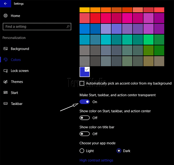Cara membuat taskbar Windows lebih transparan melalui registry