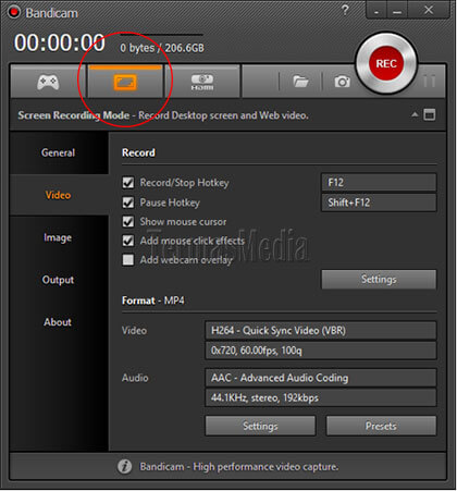 Bandicam, software terbaik untuk hasil rekam layar berkualitas