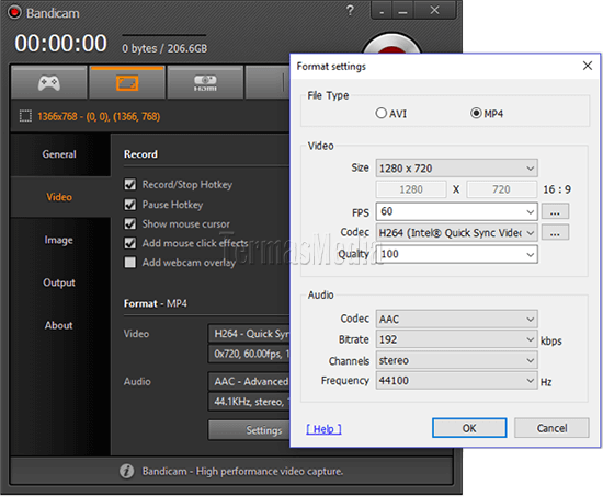 Bandicam, software terbaik untuk hasil rekam layar berkualitas