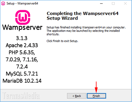 Cara instal WampServer di Windows untuk membuat web server lokal