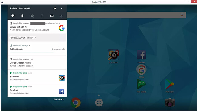 Emulator Android terbaik untuk Microsoft Windows 10
