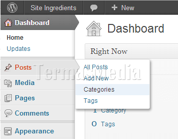 Membuat parent category dan sub-category di Wordpress